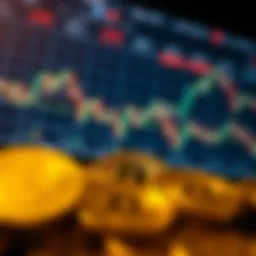 Graphical representation of cryptocurrency trading
