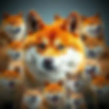 Collage of Shiba Inu Memes A collage showcasing various Shiba Inu memes from the internet