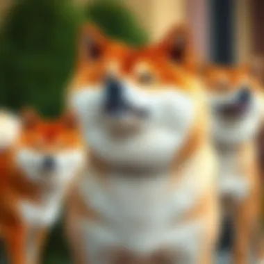 Evolution Timeline of Shiba Inu Memes A visual timeline illustrating the evolution of Shiba Inu memes